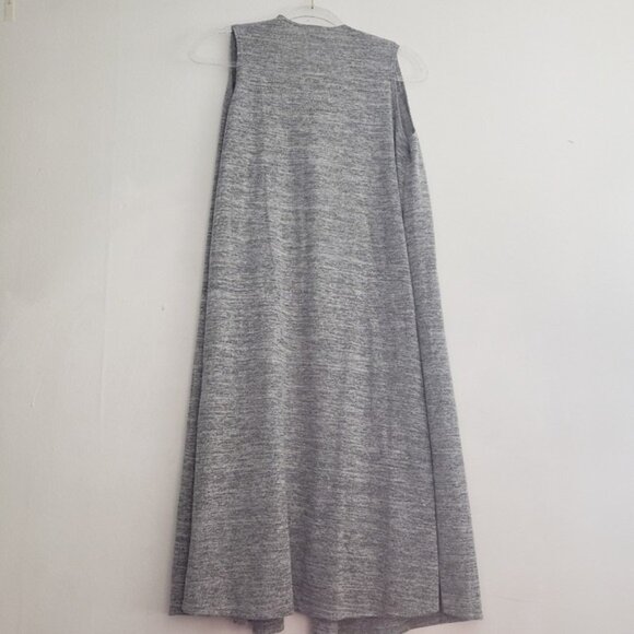 LuLaRoe Joy Gray Vest - Picture 2 of 7